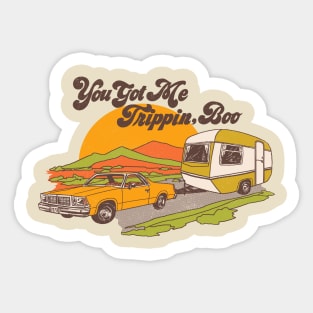 You Got Me Trippin, Boo Sticker